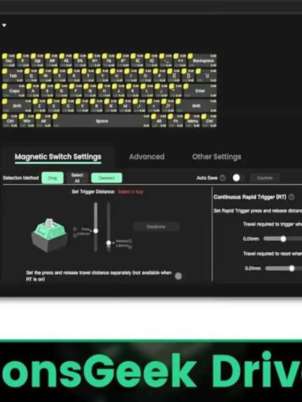 MONSGEEK FUN60 Ultra Rapid Trigger Gaming Keyboard